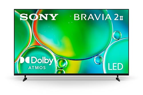 Sony BRAVIA 2 II 75 Inch 4K Ultra HD LED Smart TV with Google TV and Exclusive Features for PlayStation®5 (K-75S20M2)