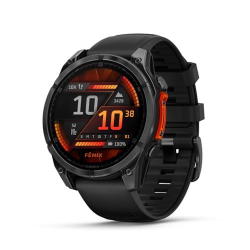 Garmin fēnix® 8 – 47mm, AMOLED, Premium Multisport GPS Smartwatch