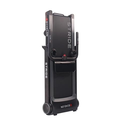 Side view of Echelon Stride Treadmill showing incline mechanism