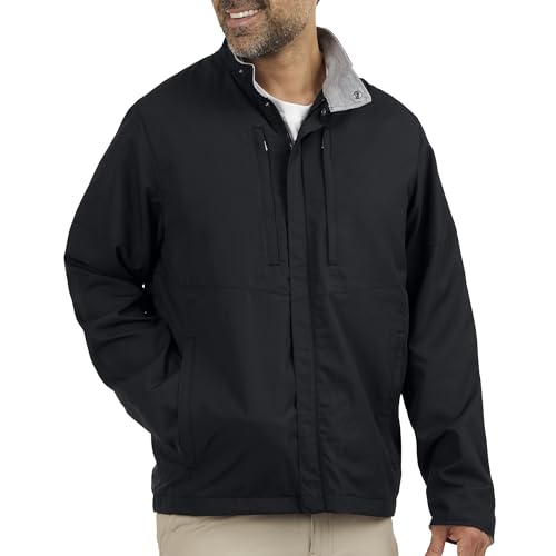 SCOTTeVEST Epic Travel Jacket for Men (Black, Large)