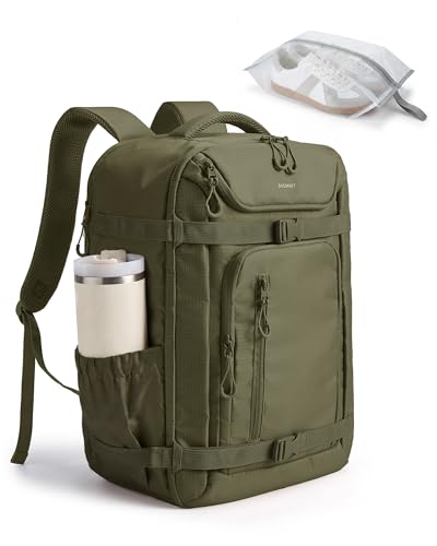 BAGSMART Travel Backpack For Women & Men, 17 Inch Laptop Carry on Backpack