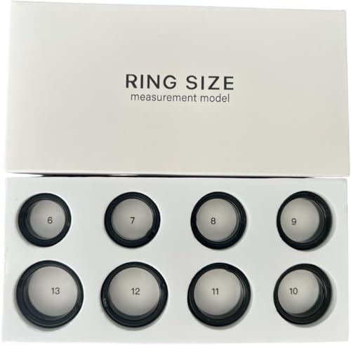 Oulencu-Smart Ring Health Tracker, Sleep & Fitness Tracker, Smart Ring for Men/Women, Size First Sizing Kit(Sizing Kit, Sizer)