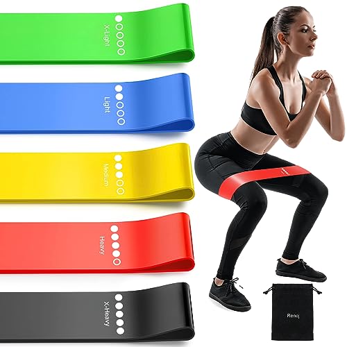 Resistance Bands for Working Out, 5-Pack Elastic Exercise Bands